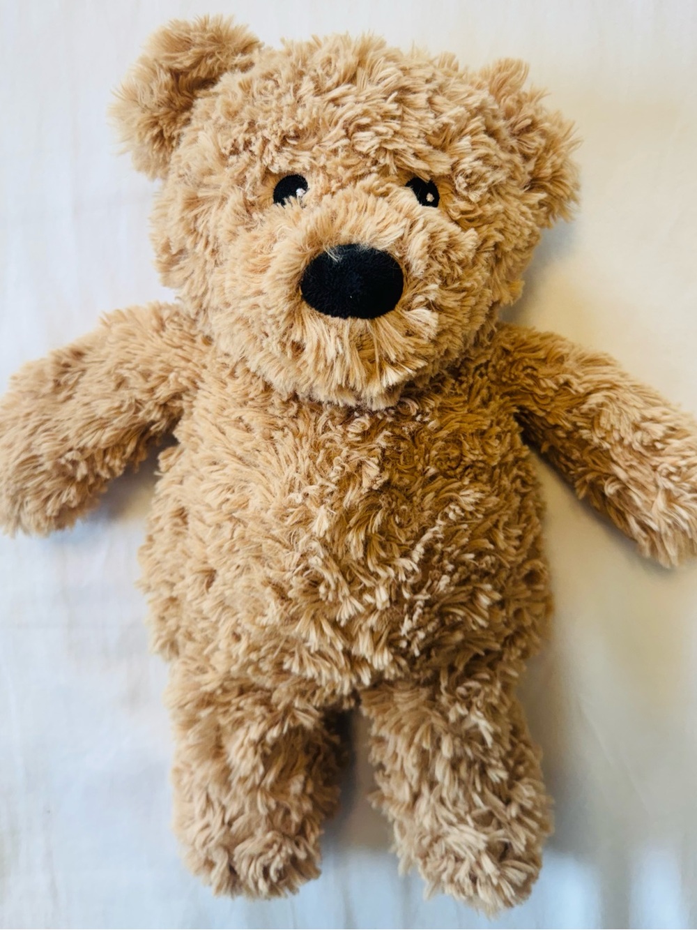 Warmies Brown Curly Bear